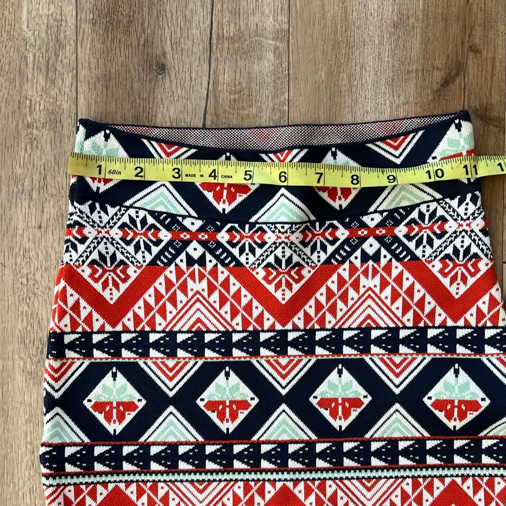 Bcbgmaxazria Starr Peruvian Patchwork Jacquard Pe… - image 5